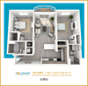 The Comet - Solimar 2B2B 1045 sqft